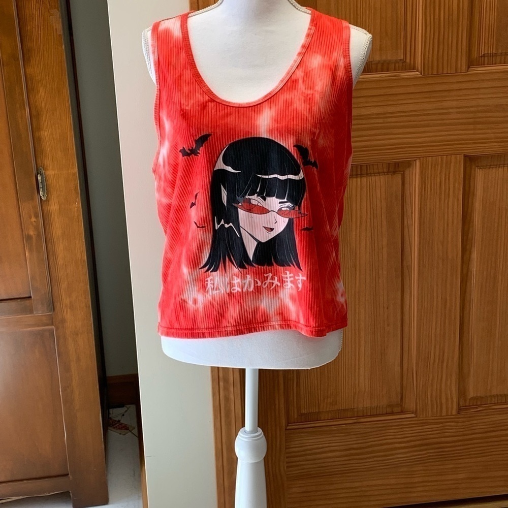 Hot Topic anime tank top plus size